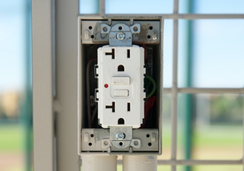 GFCI outlets have extra safety features and Custom Electrical can help install them if needed.